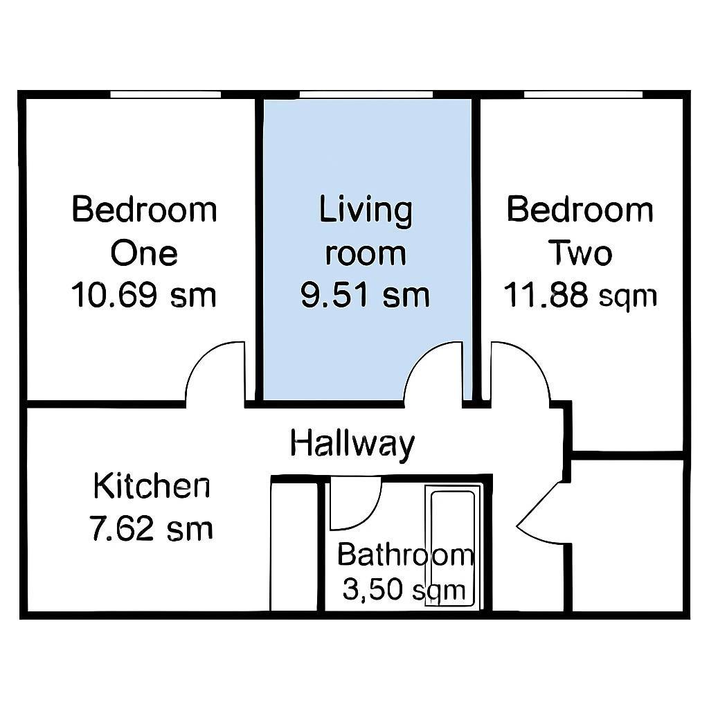 Two Bedroom Apartment