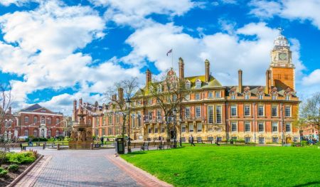 An historic building in Leicester